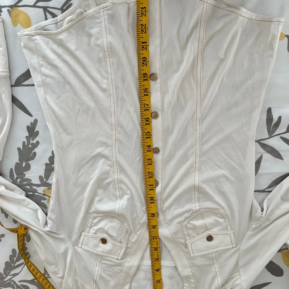 Cache Cream Button-Down Shirt - Picture 3 of 4